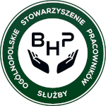 Logo Ogólnopolskie Stowarzyszenie Pracowników Służby Bezpieczeństwa i Higieny Pracy